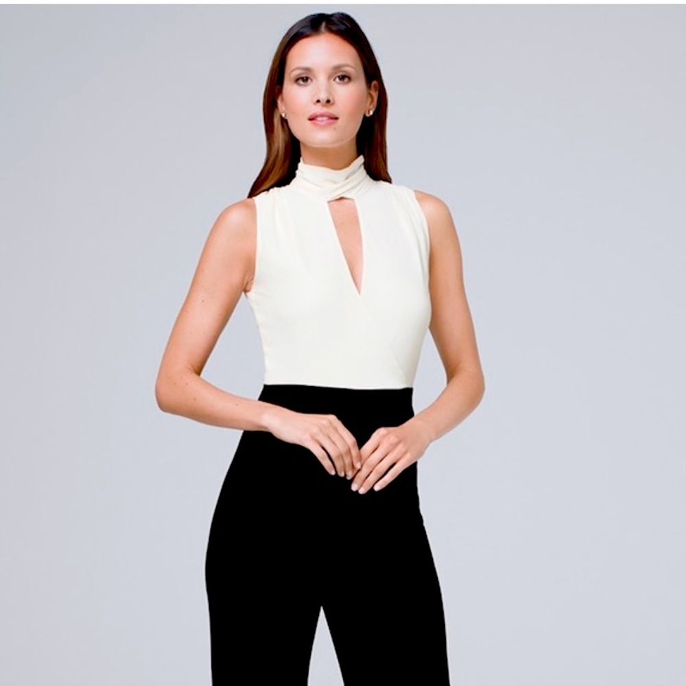 White House Black Market one piece pant suit